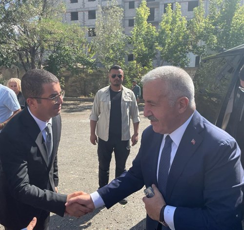 UDH Eski Bakanı Kars Milletvekili Ahmet Arslan Kaymakamlığımızı Ziyaret Etti