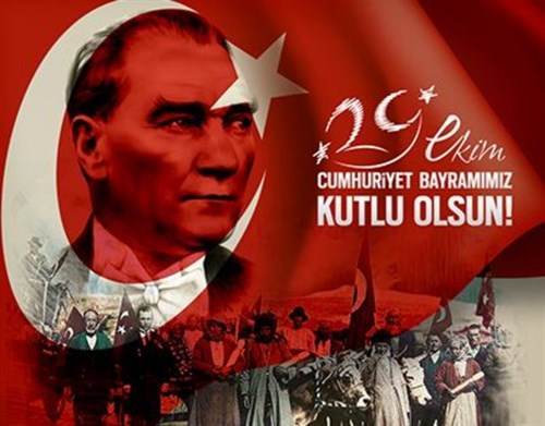 Kaymakamımız Sn. Okan DAŞTAN'nın 29 Ekim Cumhuriyet Bayramı Mesajı